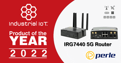 Le routeur IRG7440 5G récompensé pour son innovation exceptionnelle