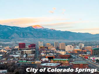 Schema de reseaux de la ville de Colorado Springs