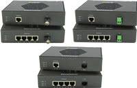 10/100/1000 Industrial Temperature PoE Ethernet Extenders