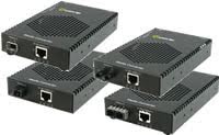 S-1110P-XT 10/100/1000 Industrial Temperature PoE Media Converters