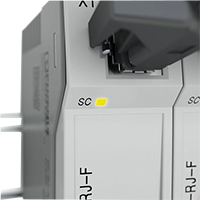 LED de surveillance du courant de blindage