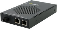 S-1110DHP-SC05U Hi-PoE Fiber Media Converter
