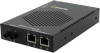 S-1110DHP-ST05-XT Hi-PoE Media Converters