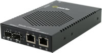 S-1110DHP-DSFP-XT Hi-PoE Media Converters