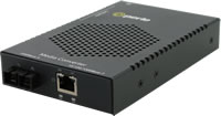 S-1110HP-SC05-XT Hi-PoE Media Converters