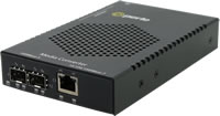 S-1110HP-DSFP-XT Hi-PoE Media Converters