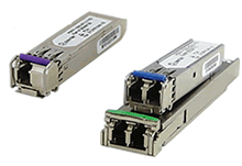 Modules optiques encastrables SFP et XFP