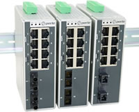 commutateurs Ethernet industriels administrables IDS-710CT avec fibre