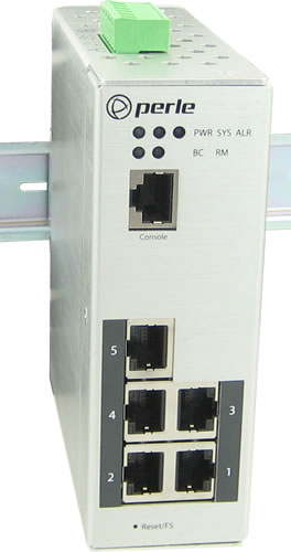 Commutateur Ethernet Industriel Administrable 6 ports