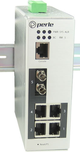 Commutateur Ethernet Industriel Administrable avec Fibre IDS-305F