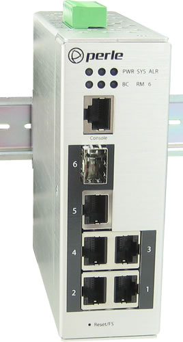 Commutateur Gigabit Industriel Administrable 6 ports
